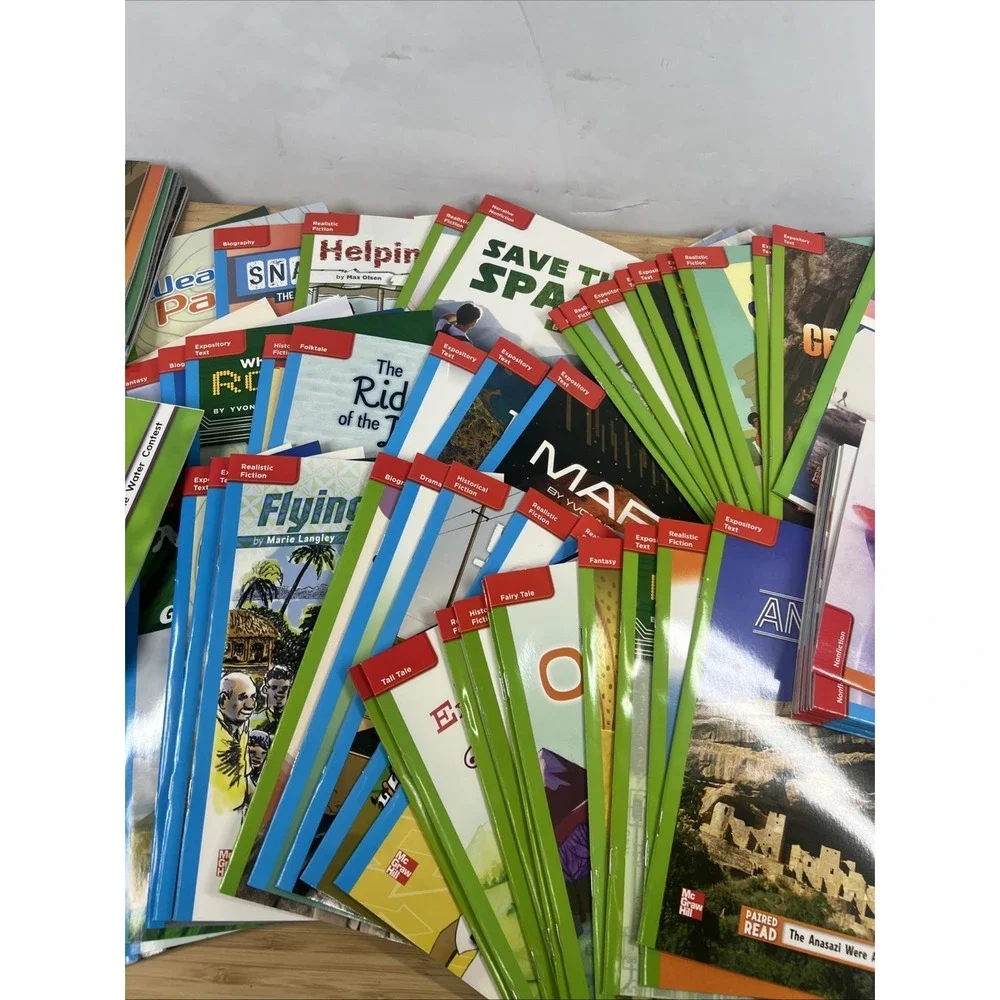 Lot of 86 Grade‎ 5 Reading Wonders Multiple Colors Readers McGraw Homeschool NEW